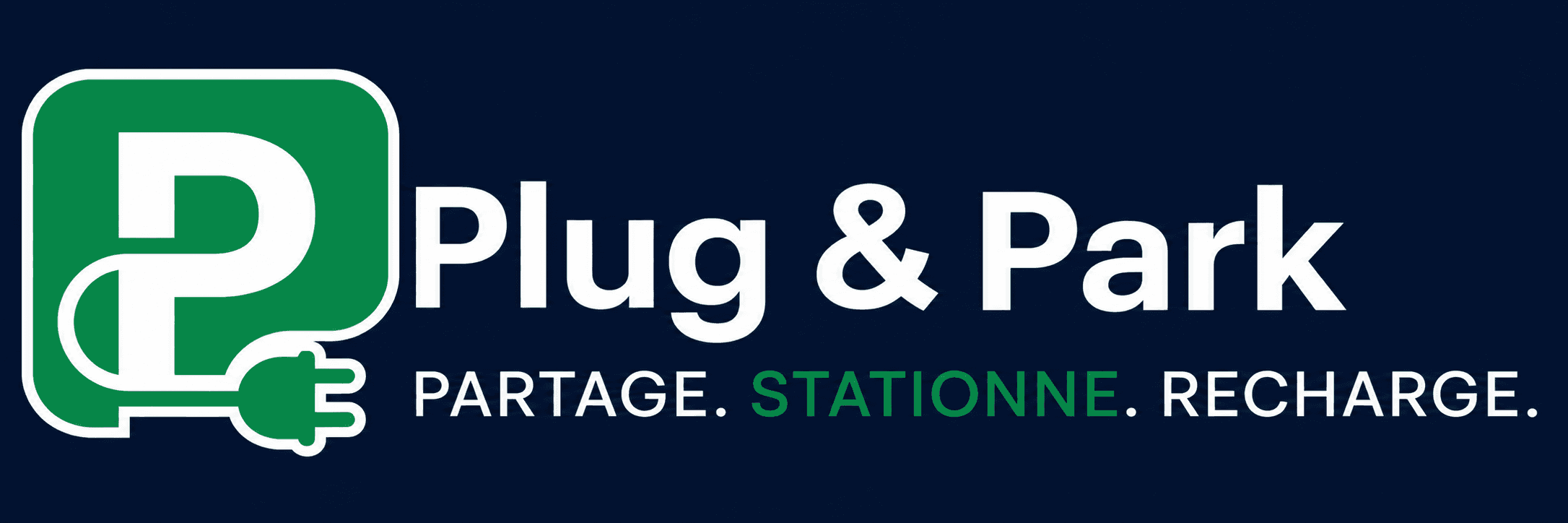 Plug & Park — Charge. Recharge. Stationne.